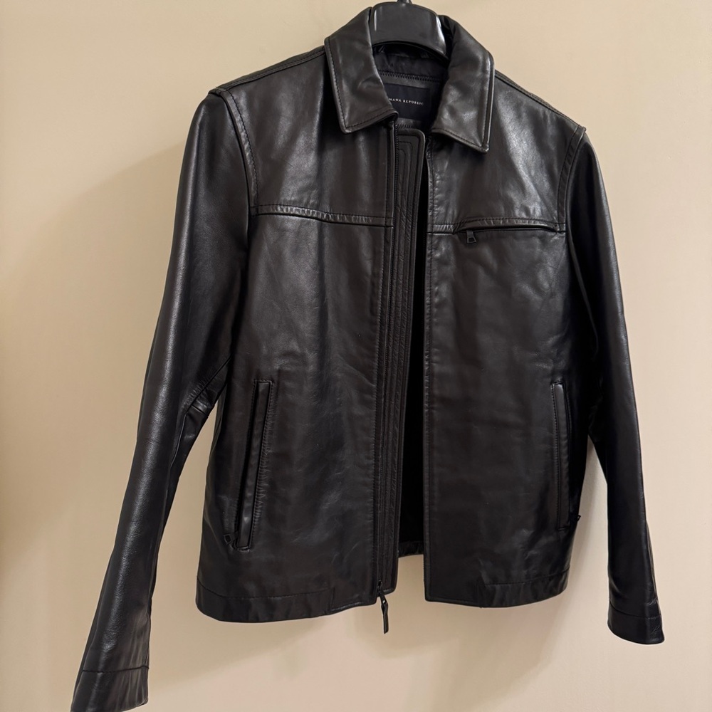Banana Republic Men’s Leather Jacket